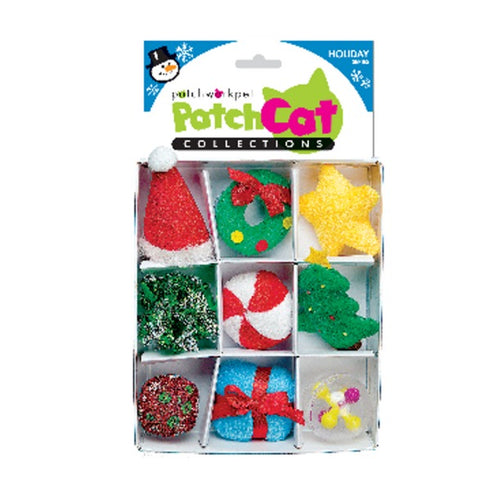 Patchwork Pet Holiday Box 3" Cat Toys Poudre Pet & Feed Supply